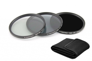 Elementrix ND8, ND4, ND2 set filtrů 55mm