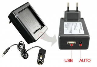 Nabíječka pro EN-EL3e USB pro Nikon