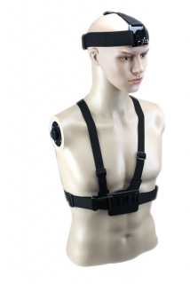 Chest Mount držák na prsa pro GoPro Hero kamery  