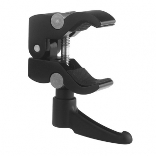 Video svěrka se závity 1/4" a 3/8" s kličkou