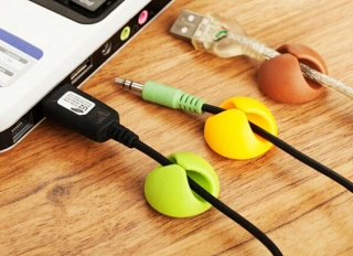 Cable clip, držáky kabelů 6ks