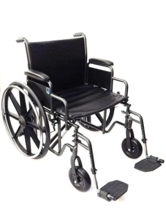 Invalidní vozík zesílený Timago BIG (K7) -56cm (XL) nosnost 225kg